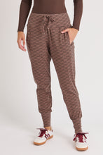 Load image into Gallery viewer, Waist Detail Jogger - Chocolate
