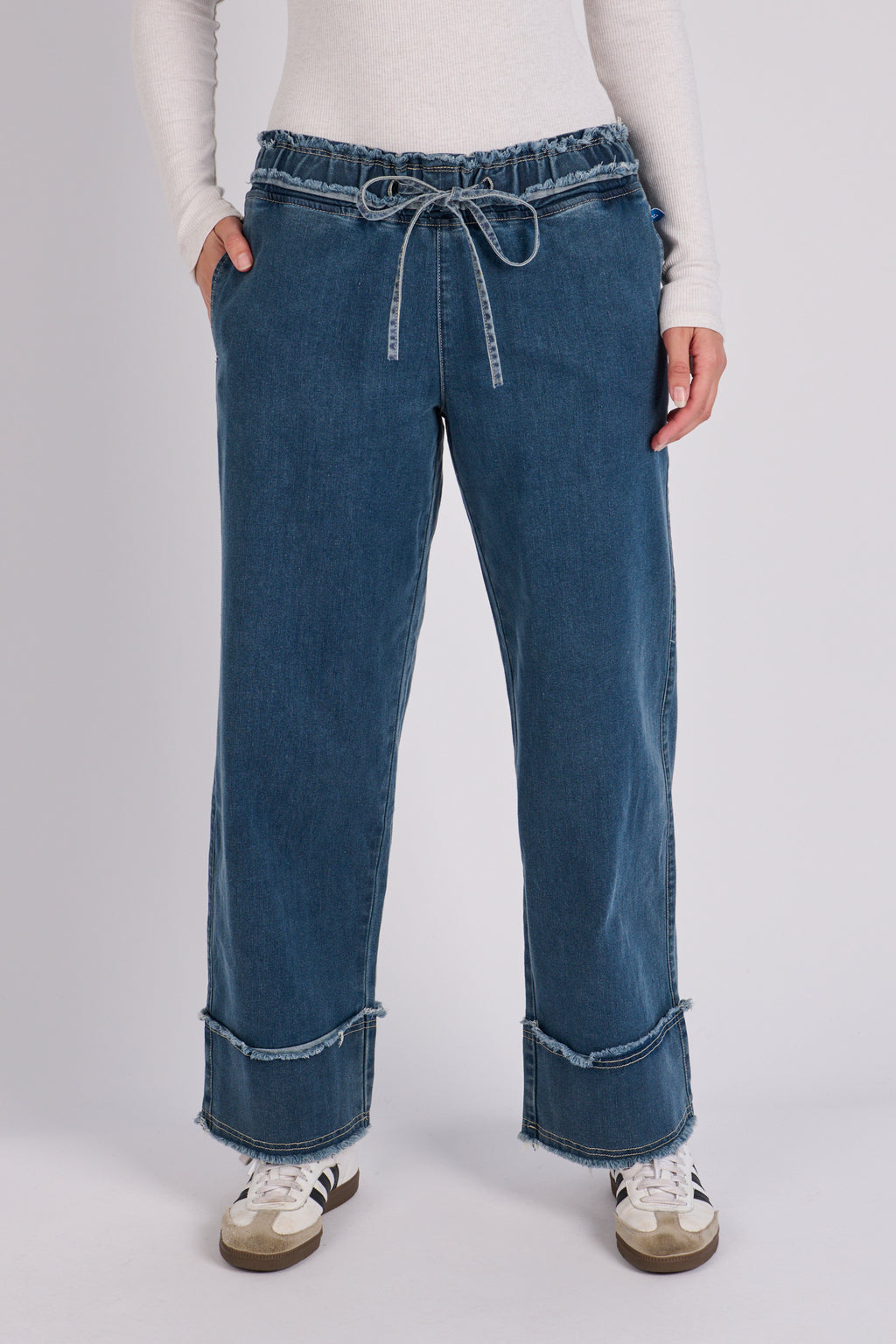 OTW Cuffed Detail Jeans