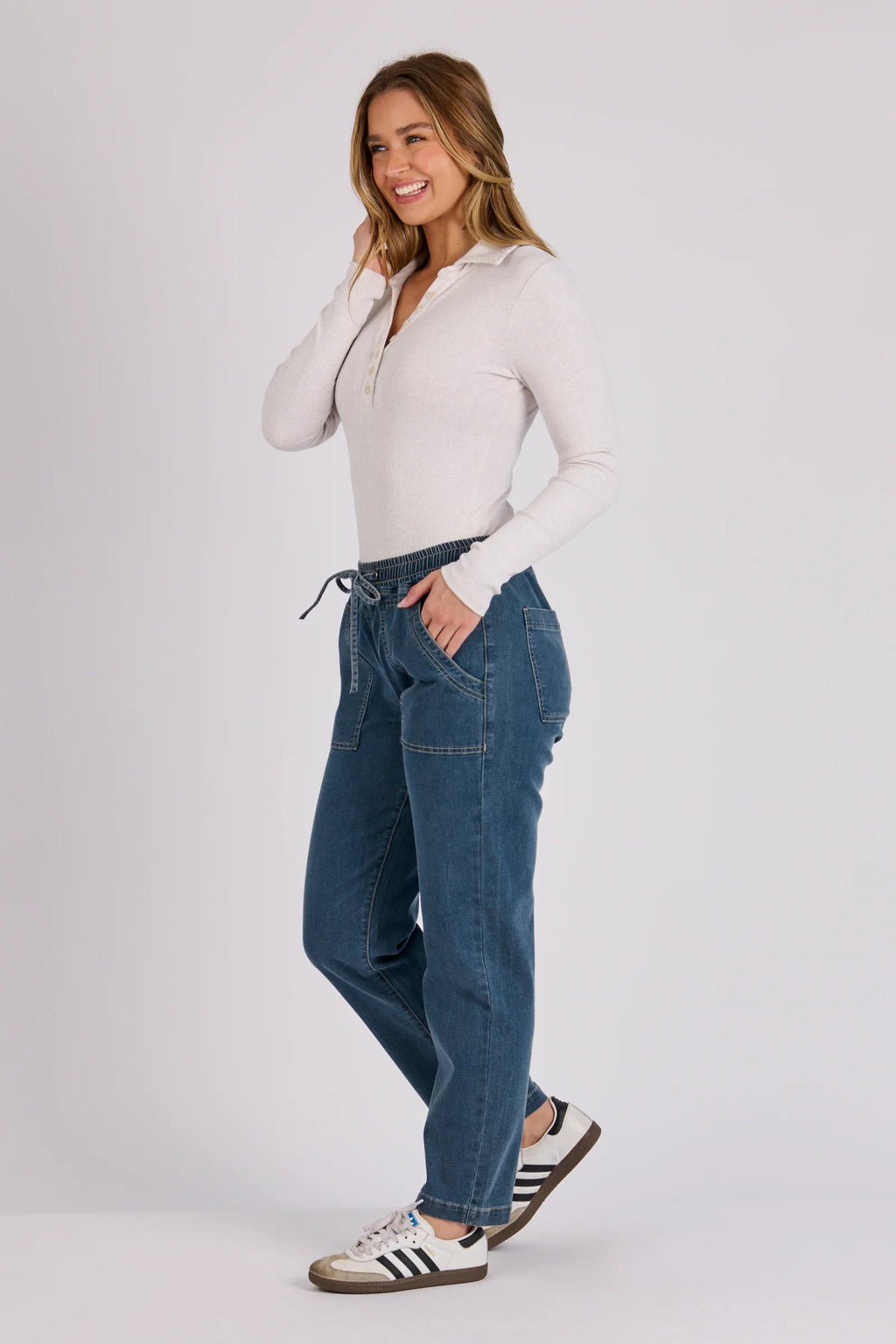 OTW Straight Hem Beach Pant