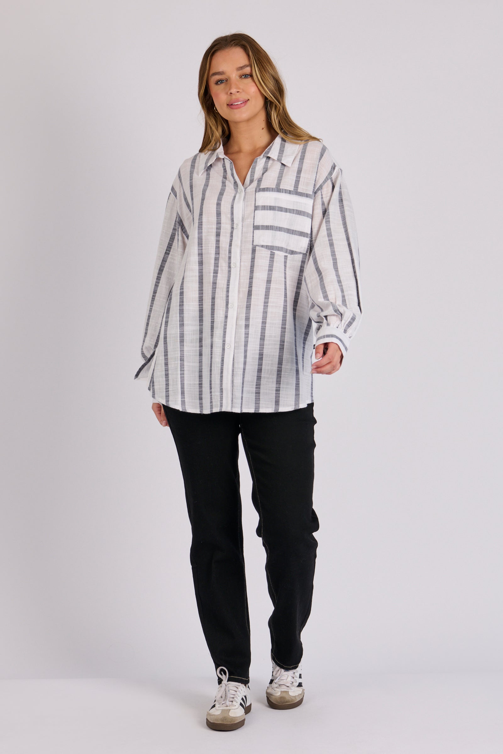 OTW Oversized Stripe Shirt