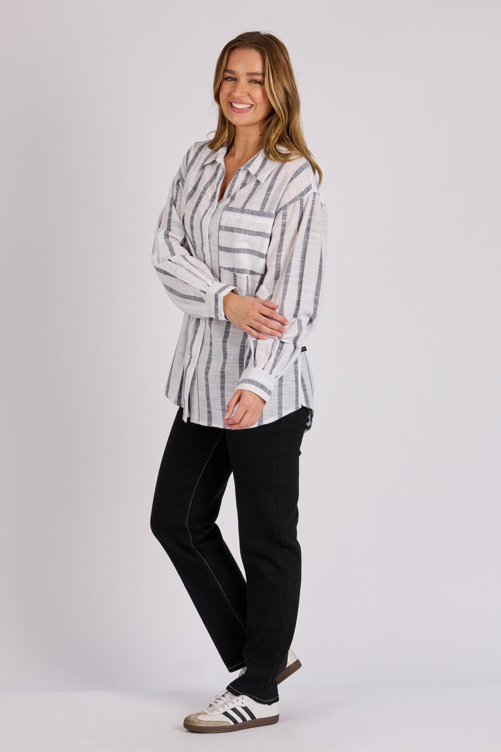 OTW Oversized Stripe Shirt
