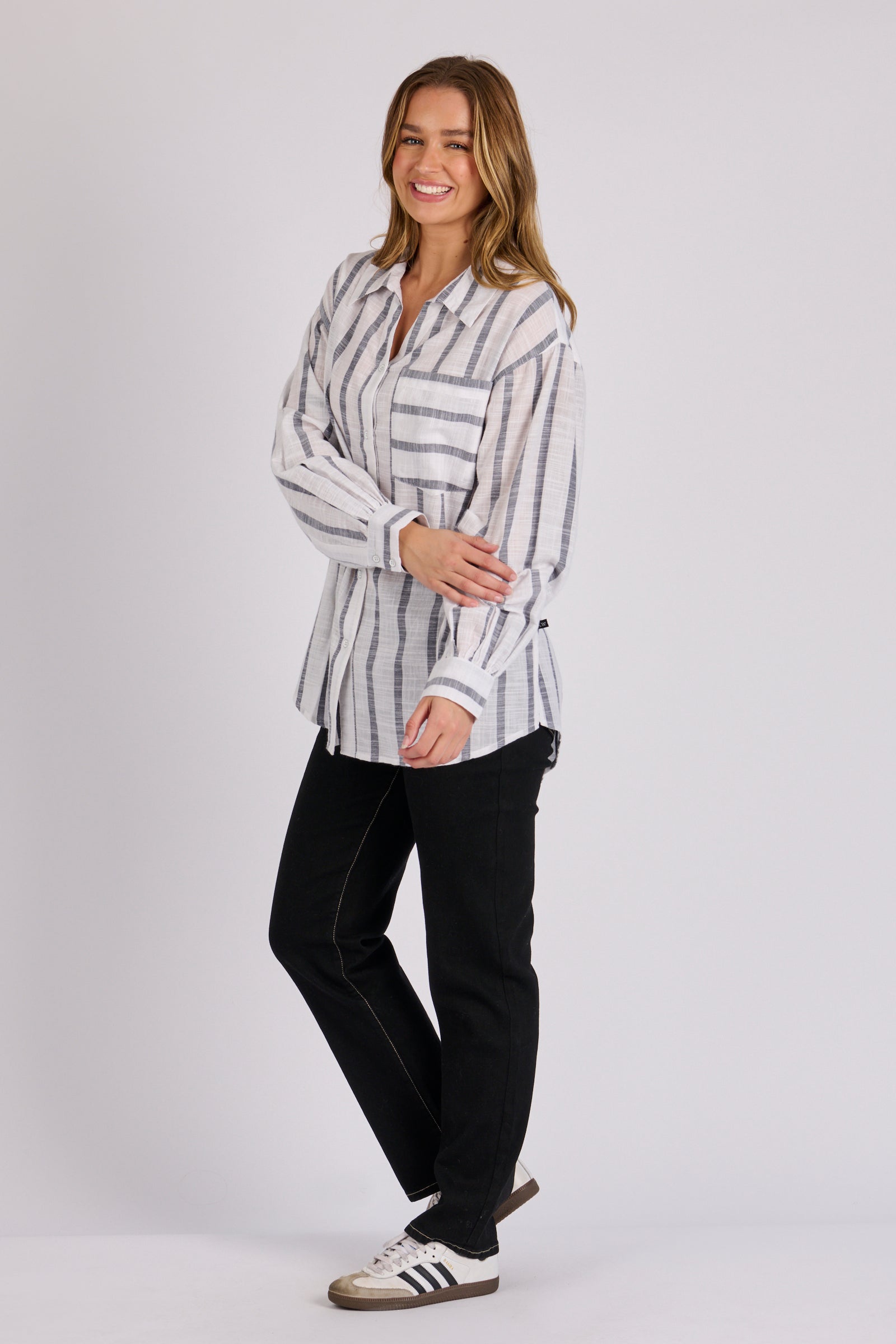 OTW Oversized Stripe Shirt