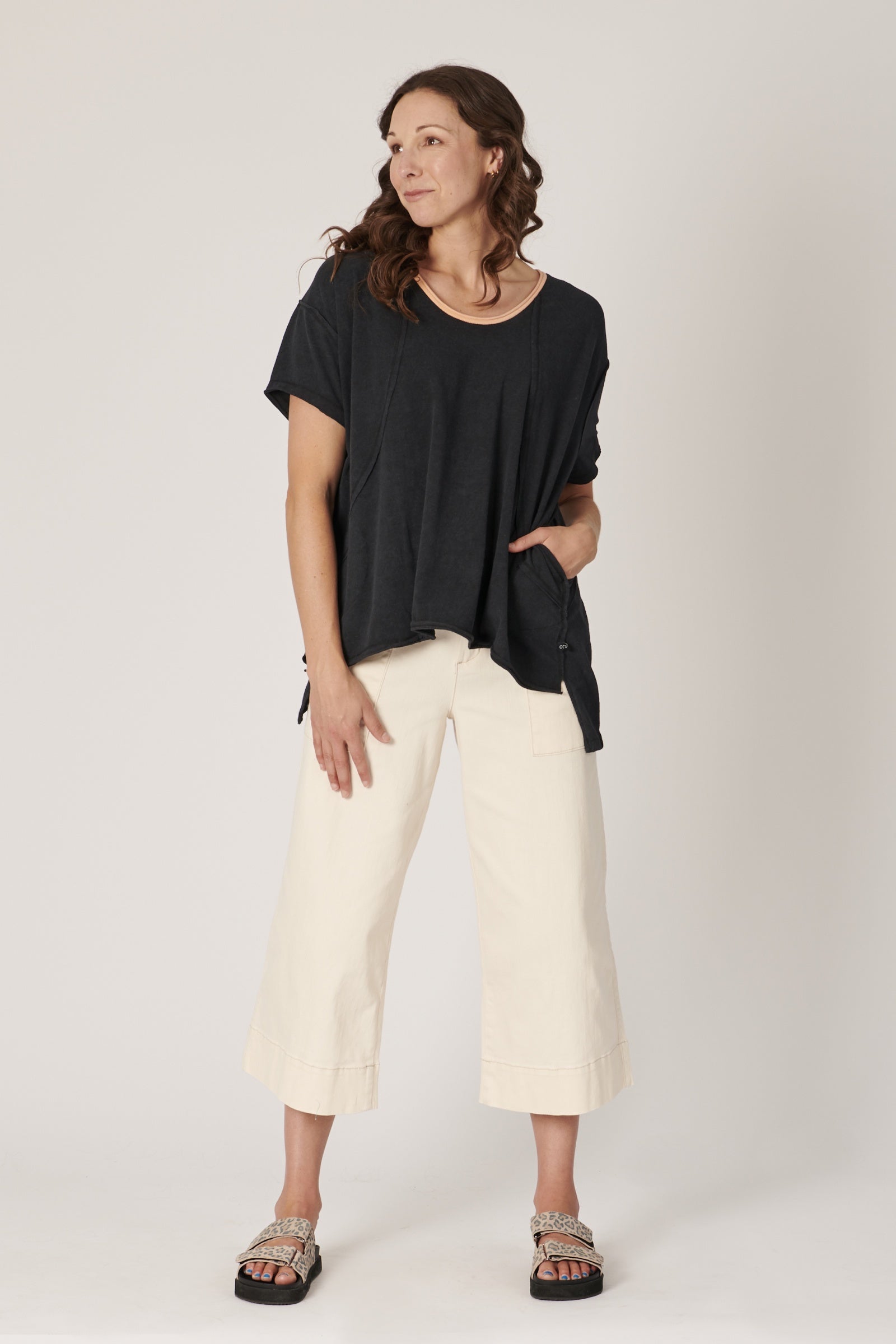 Panel Oversized Tee