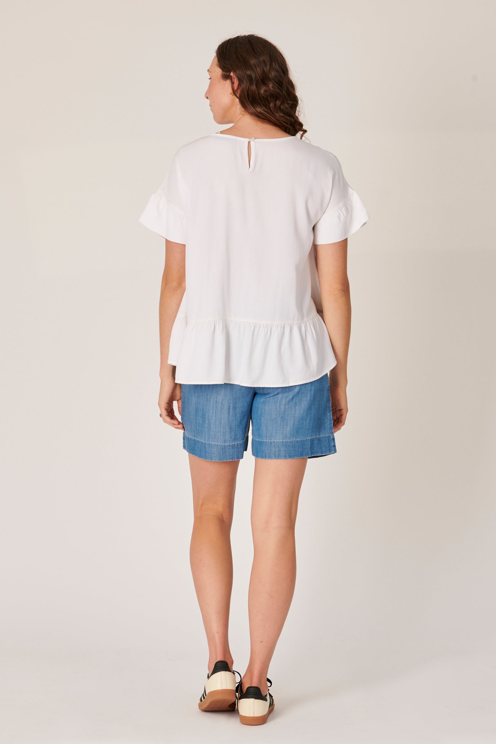 Tiered Top - White