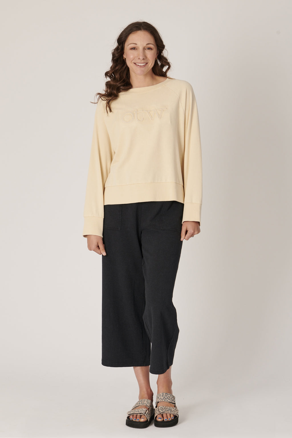 Step Hem Popover - Stone