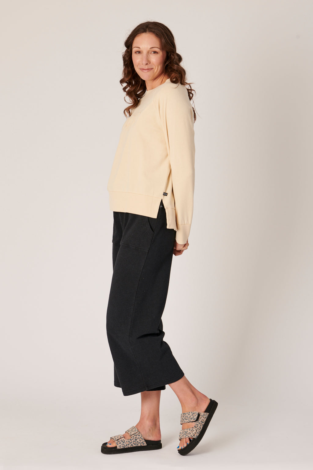 Step Hem Popover - Stone