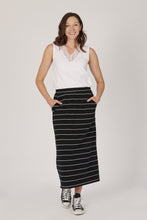 Load image into Gallery viewer, Panel Detail Skirt - Stripe
