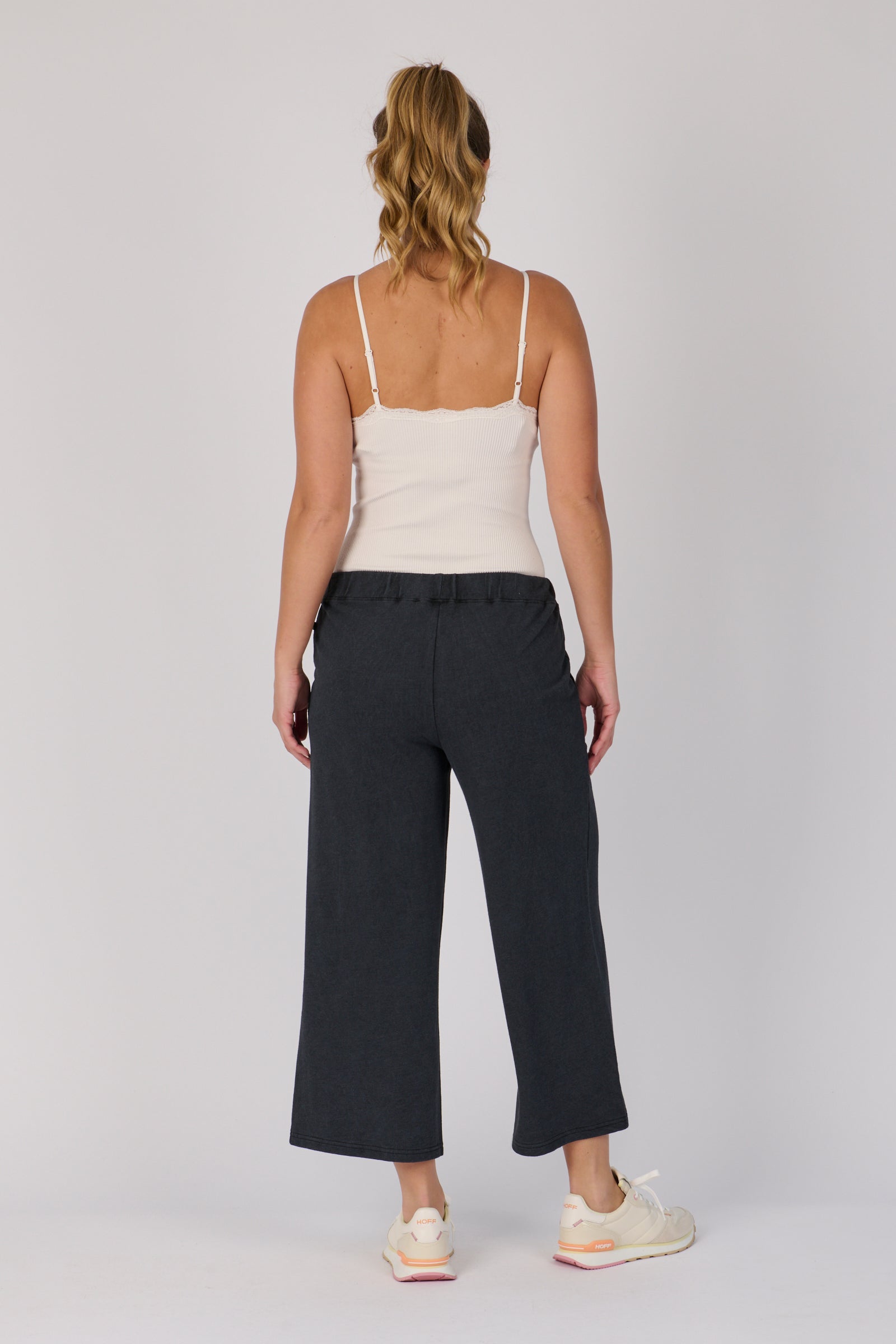 Wide Leg Cullotte - Black