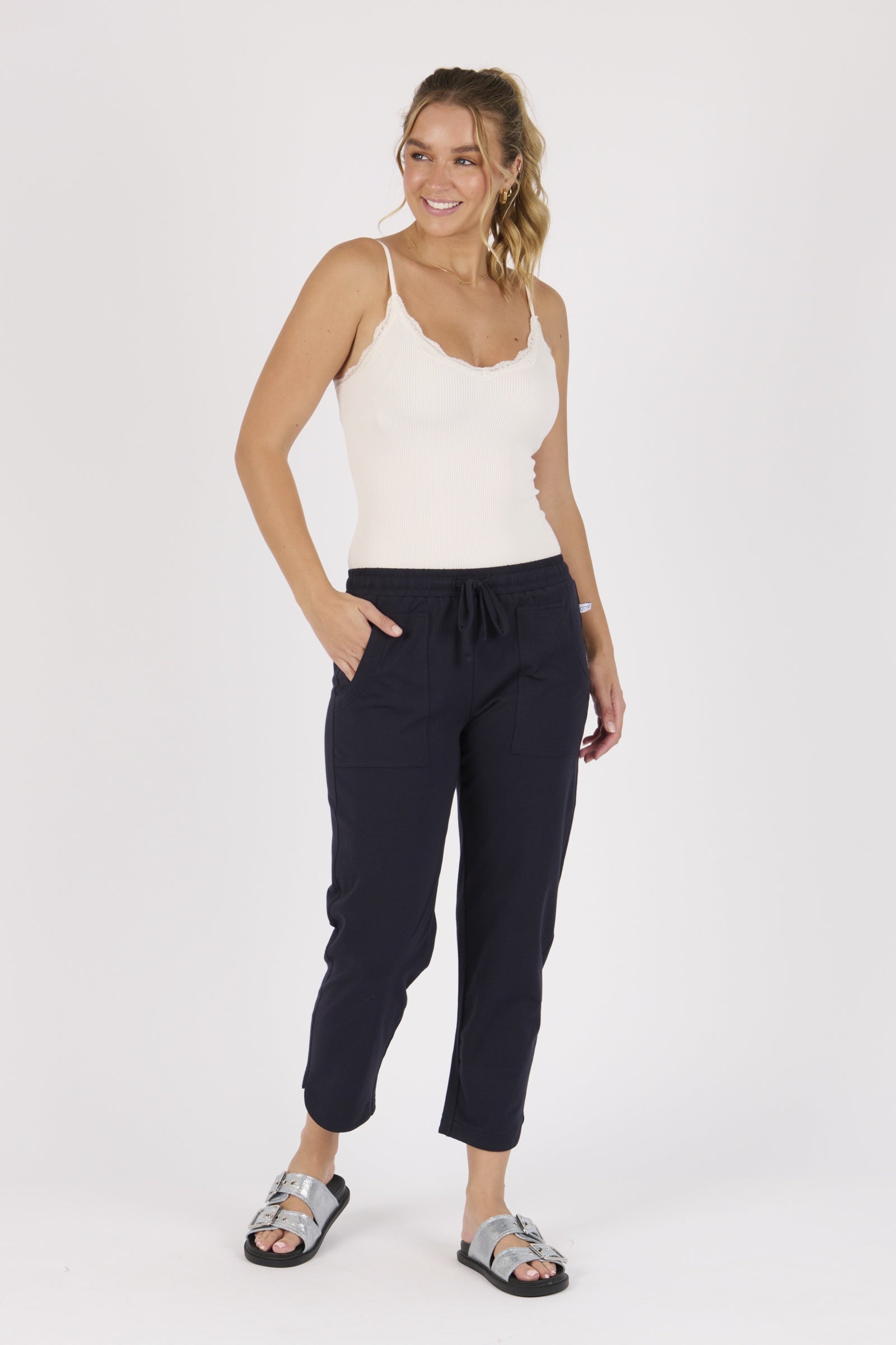 Beach Pant - Blue Graphite