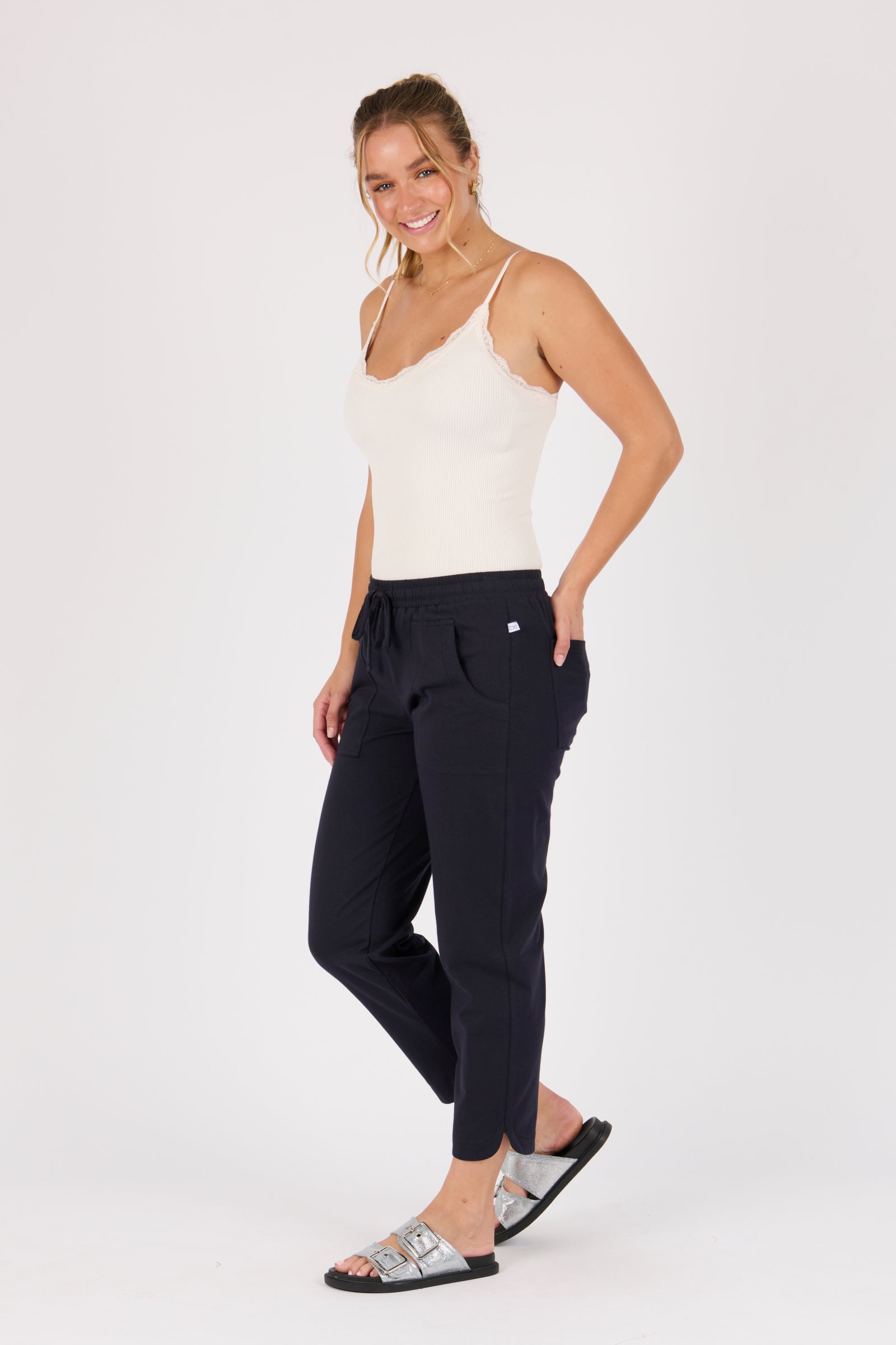 Beach Pant - Blue Graphite
