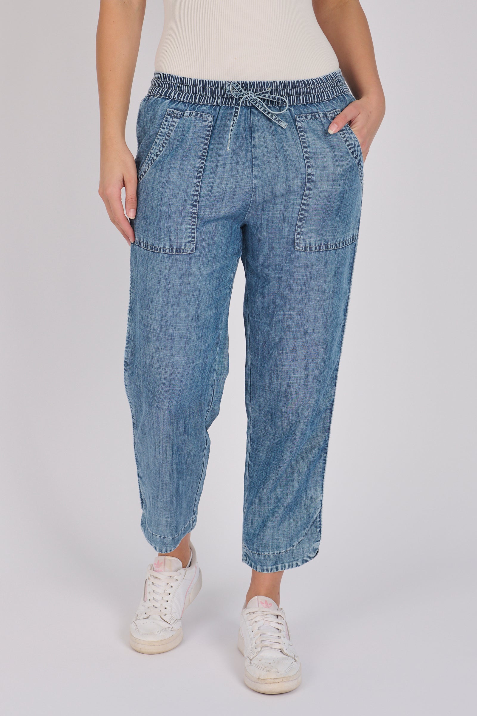 Piping Detail Beach Pant