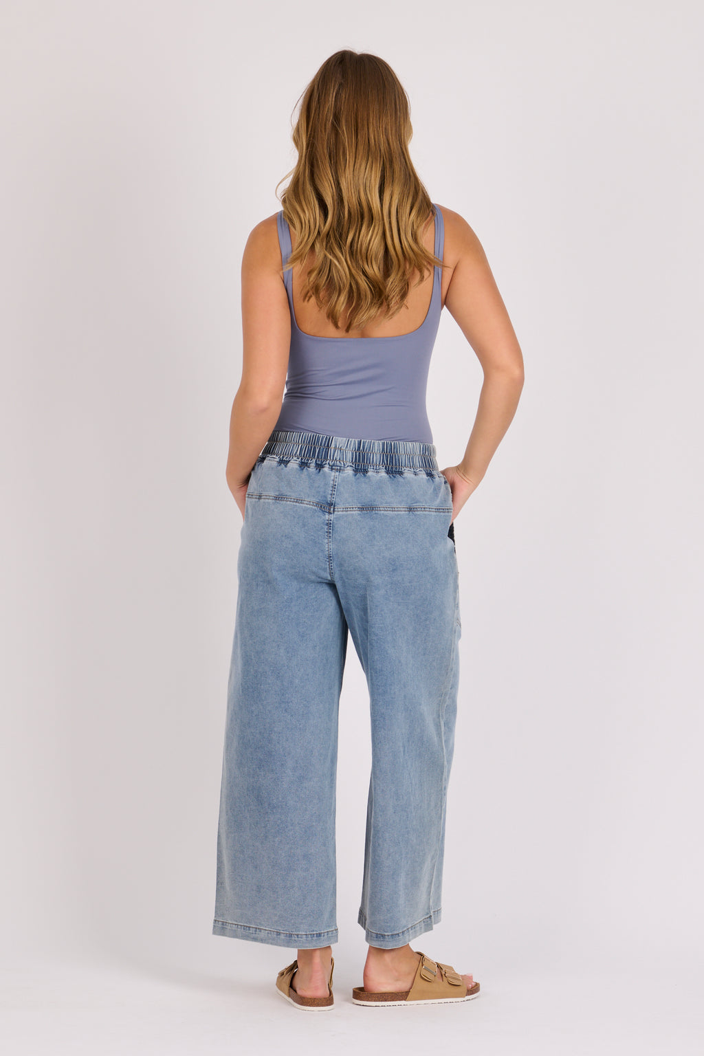 Relaxed Pull On Jean