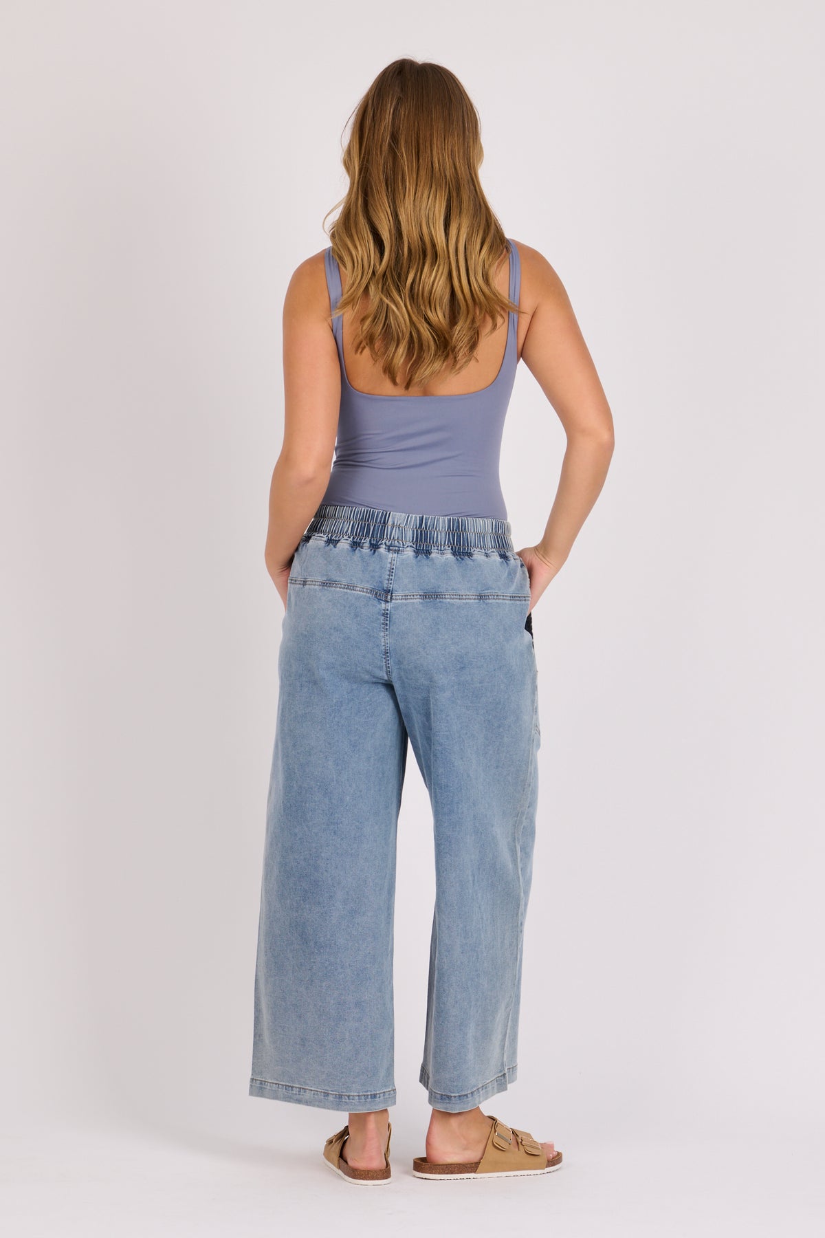Relaxed Pull On Jean