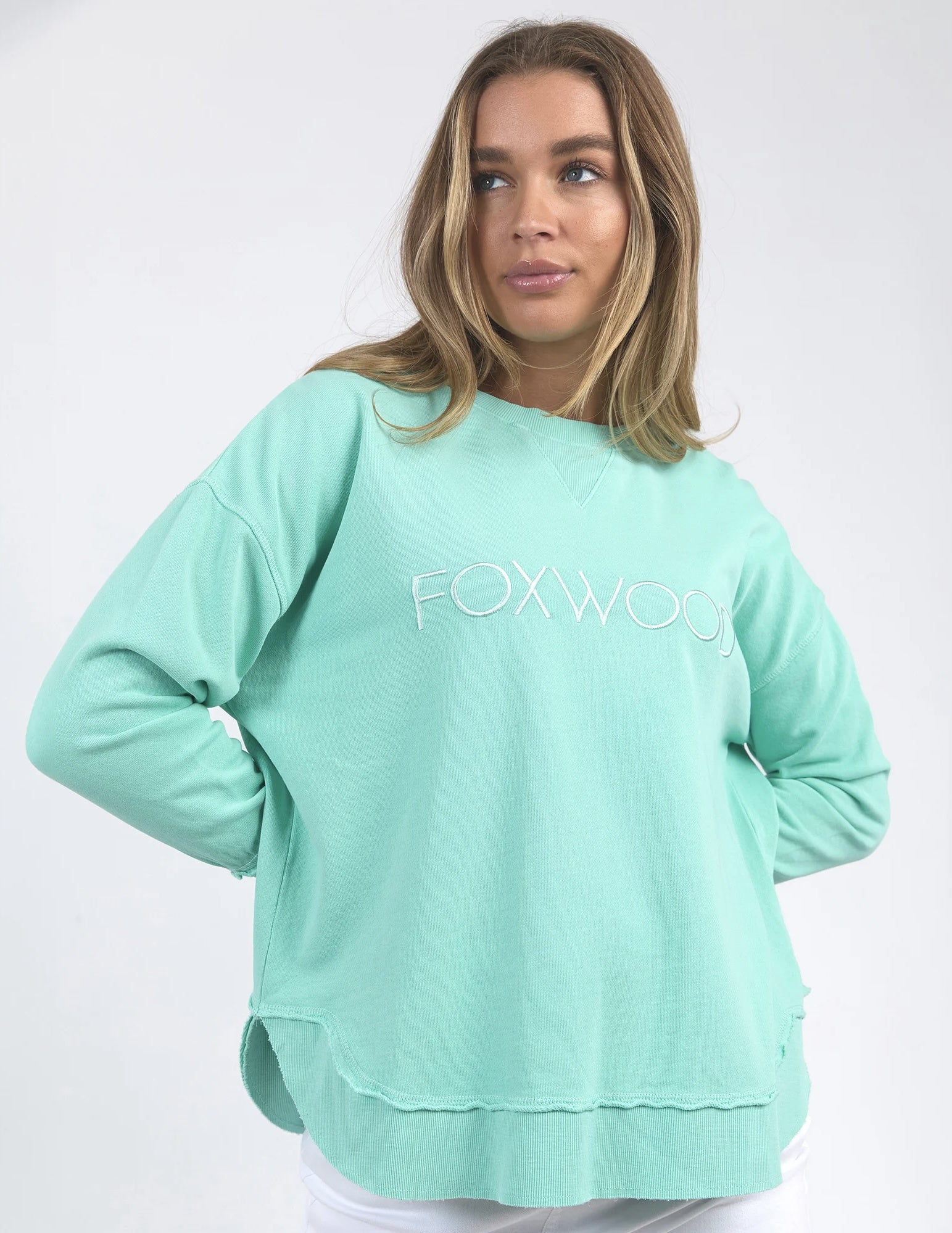 Simplified Crew - Neon Green
