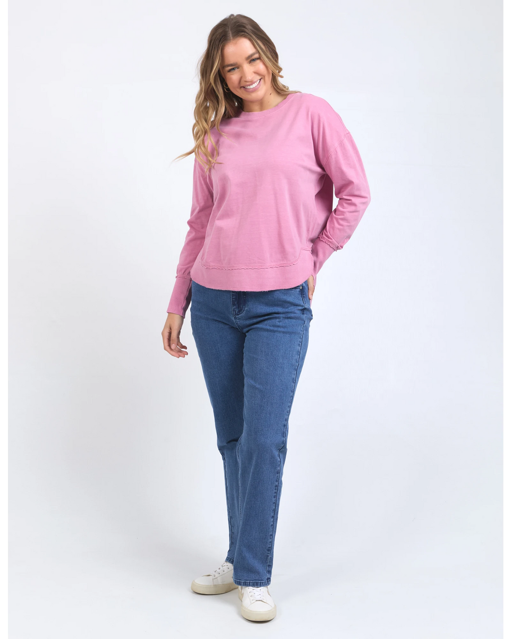 Farrah Long Sleeve - Rose