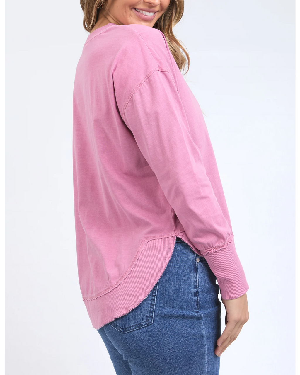 Farrah Long Sleeve - Rose