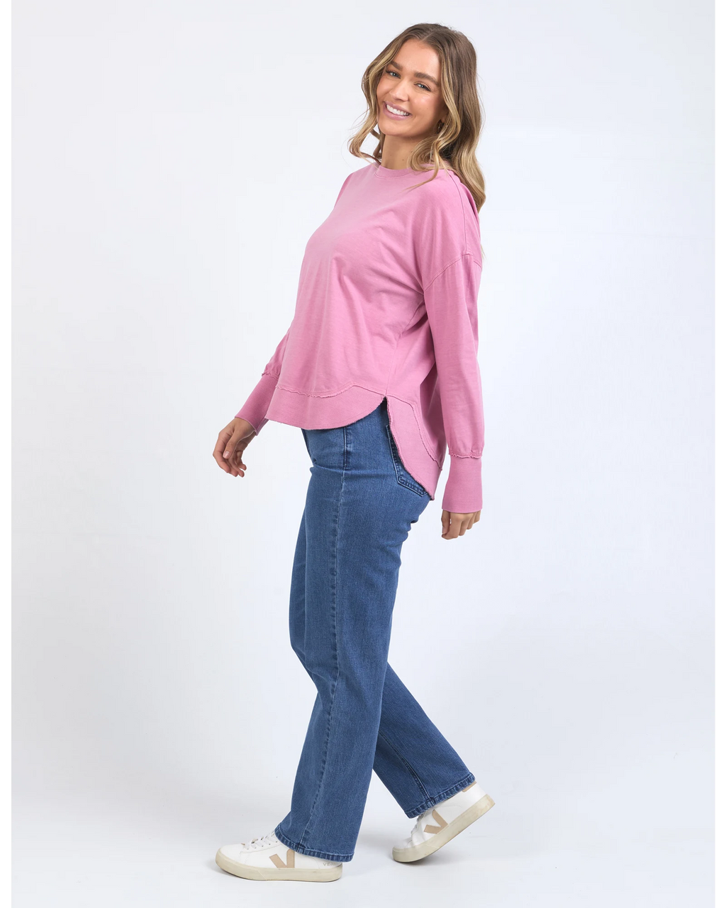 Farrah Long Sleeve - Rose