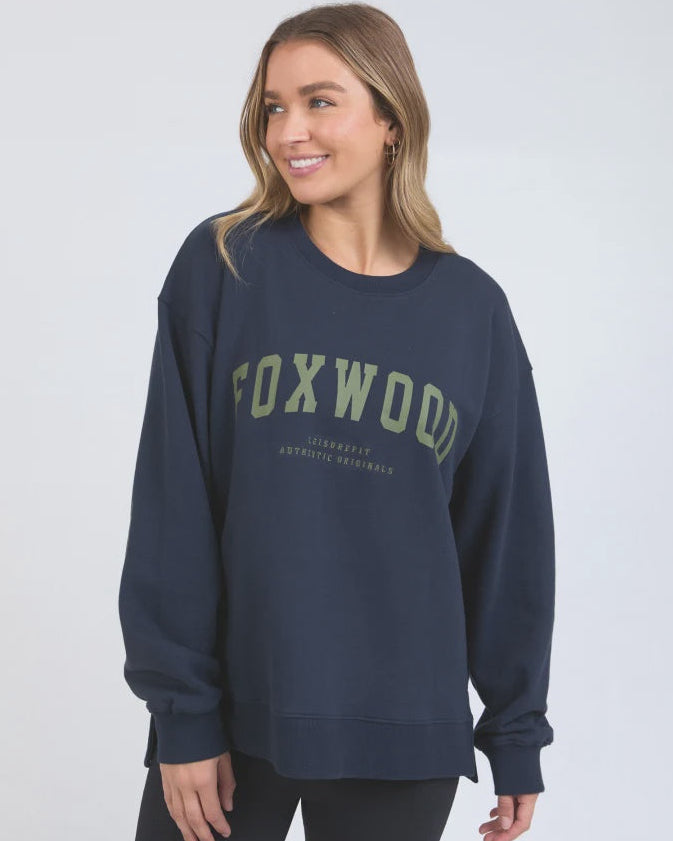Interval Crew - Navy/Green