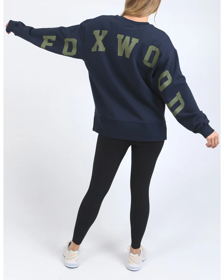 Interval Crew - Navy/Green