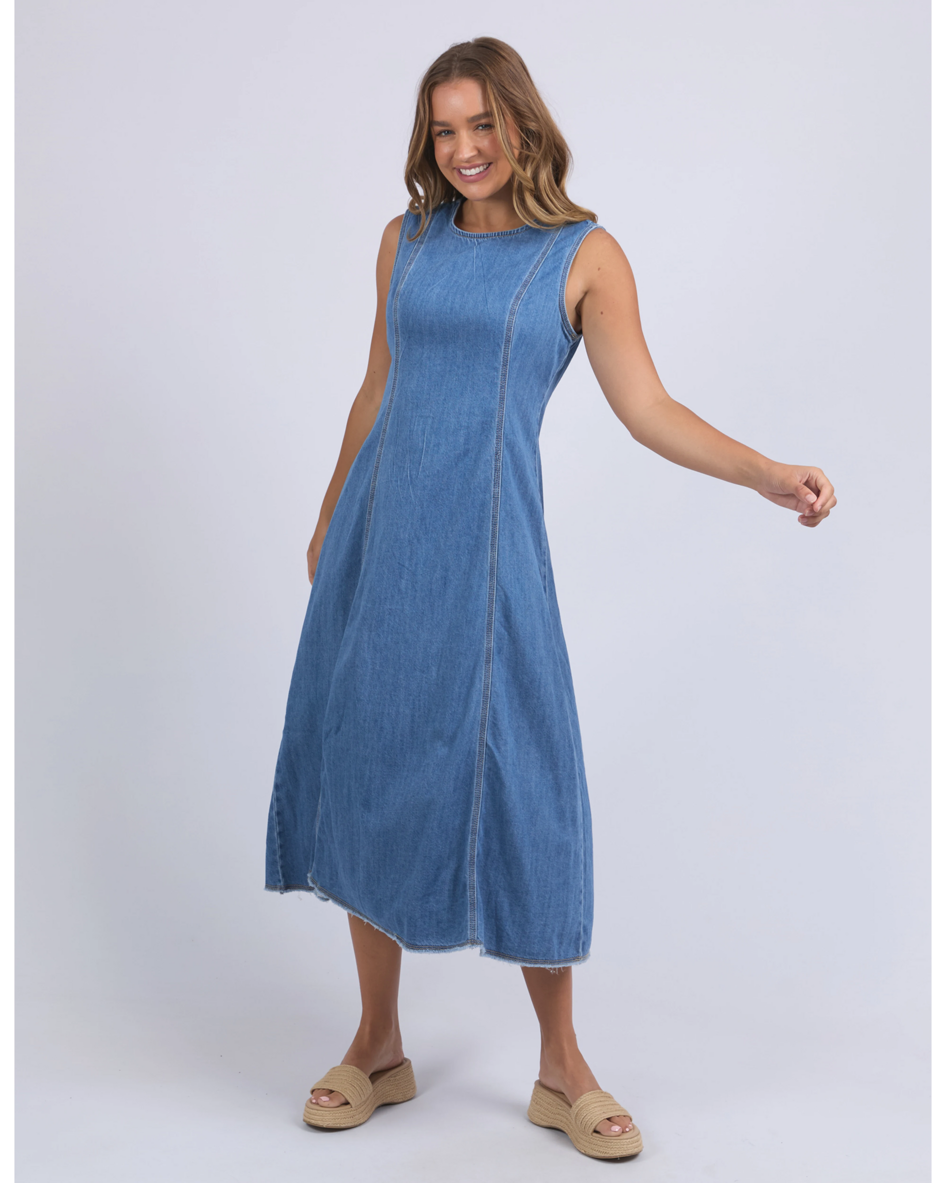 Solene Denim Dress