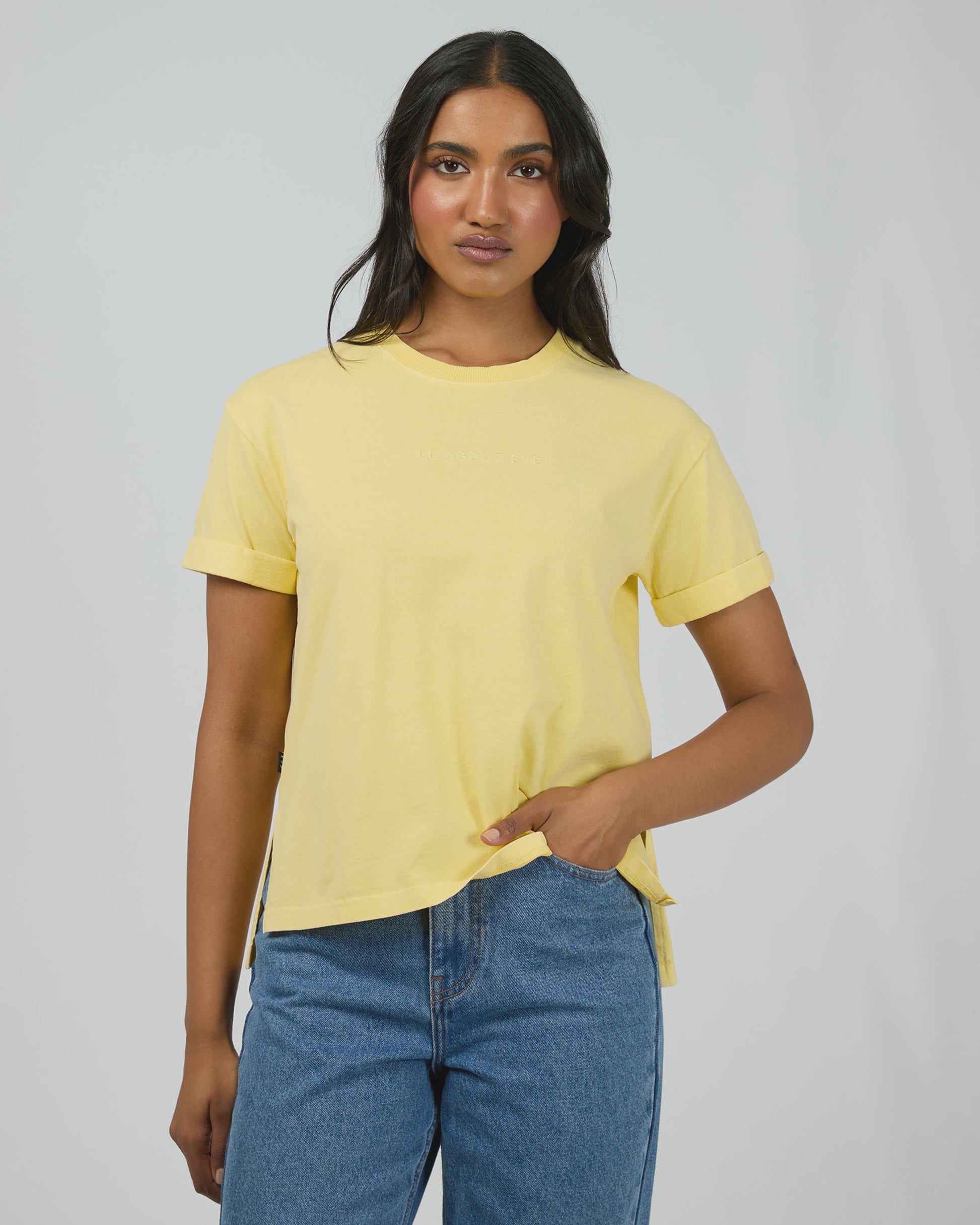 AAE Washed Tee - Lemon