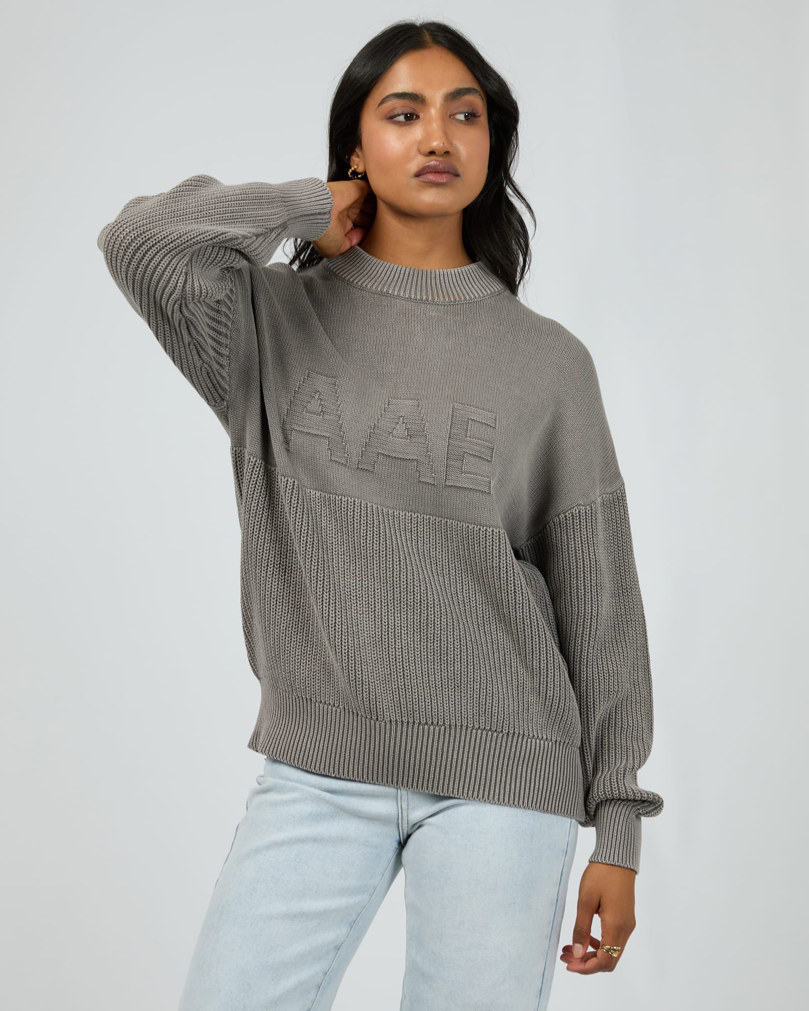 Vital Washed Knit Crew