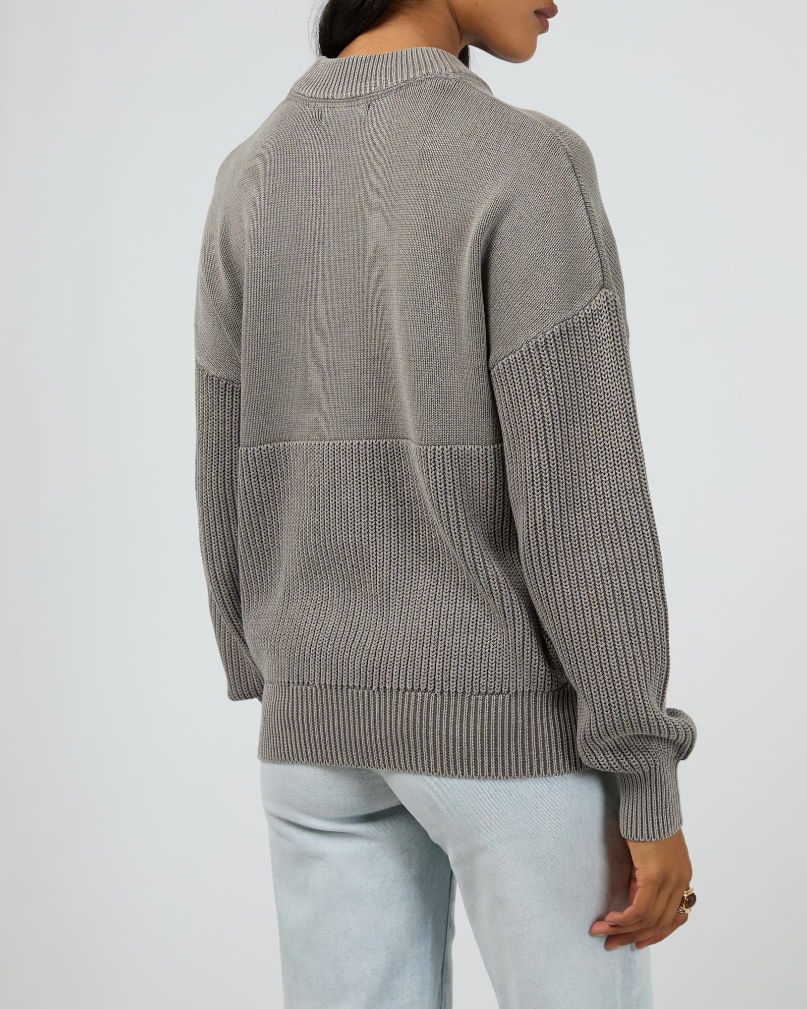 Vital Washed Knit Crew