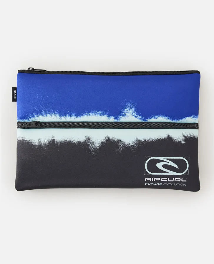 XL Pencil Case - Black/Blue