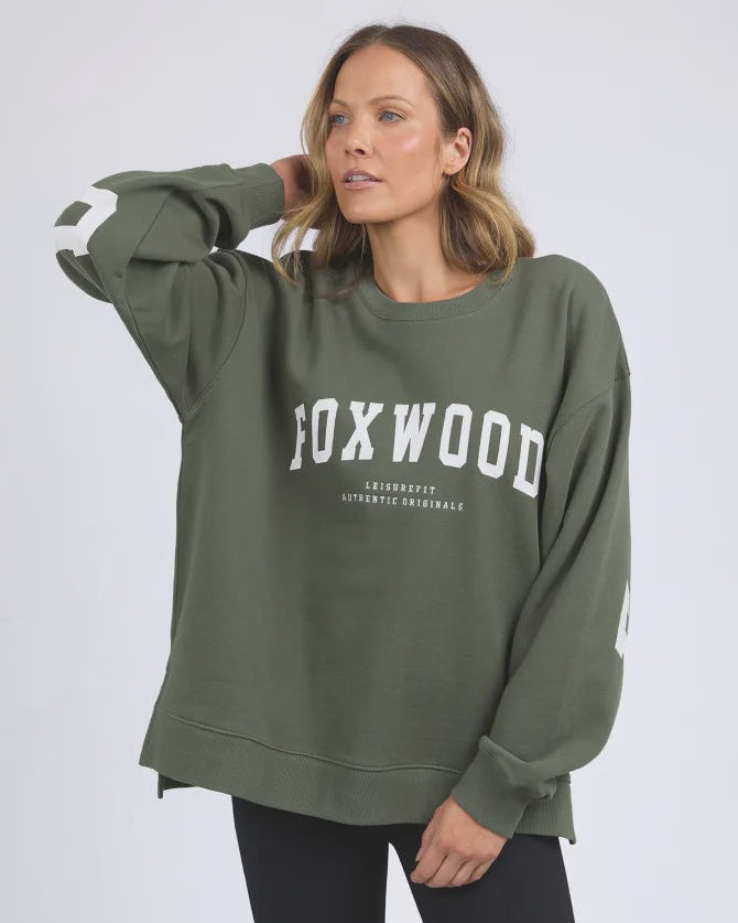 Interval Crew - Khaki/White