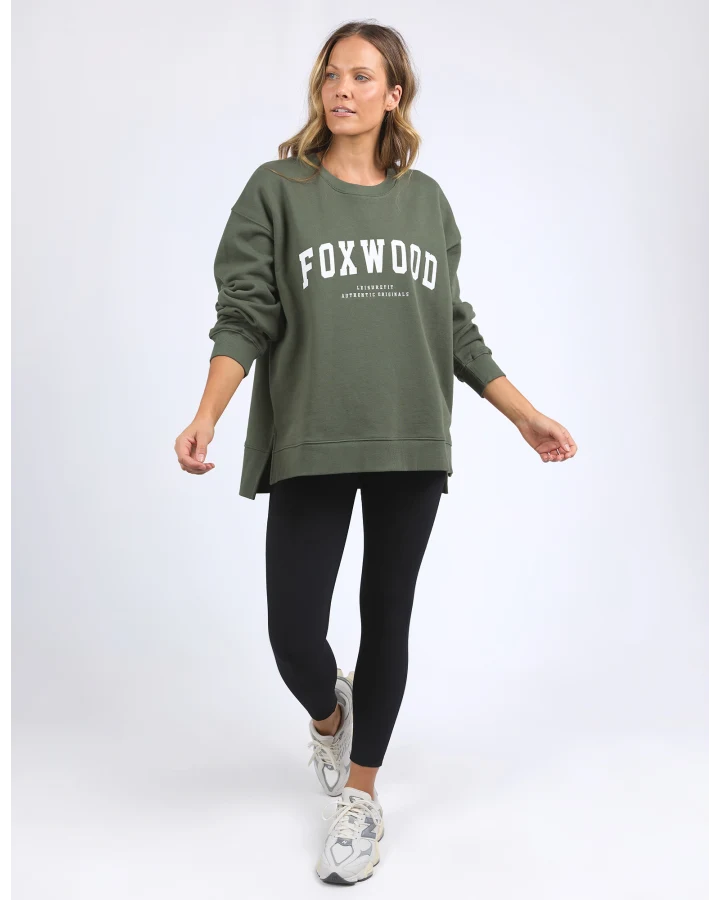 Interval Crew - Khaki/White