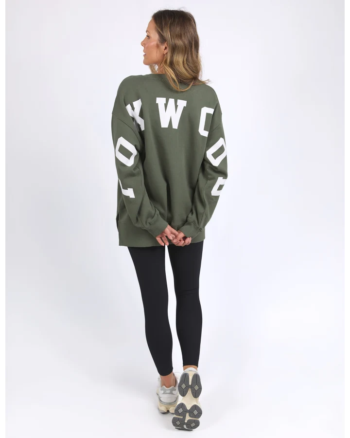 Interval Crew - Khaki/White
