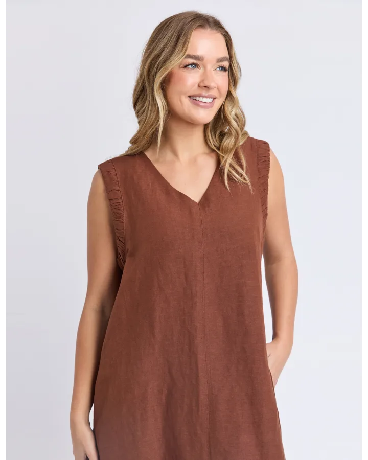 Bermuda Dress - Chocolate