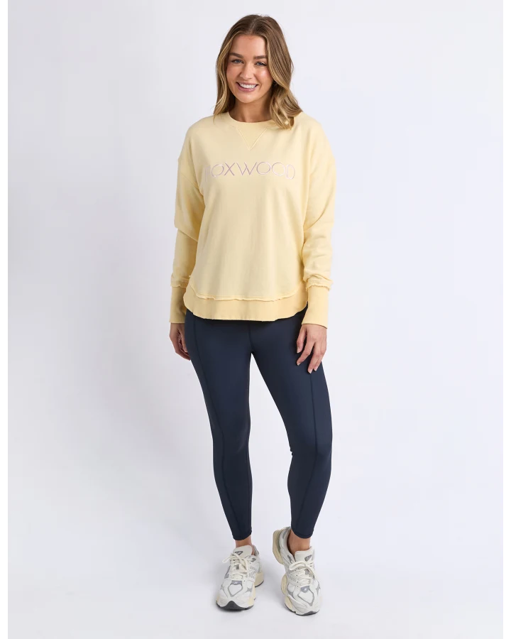 Simplified Metallic Crew - Lemon