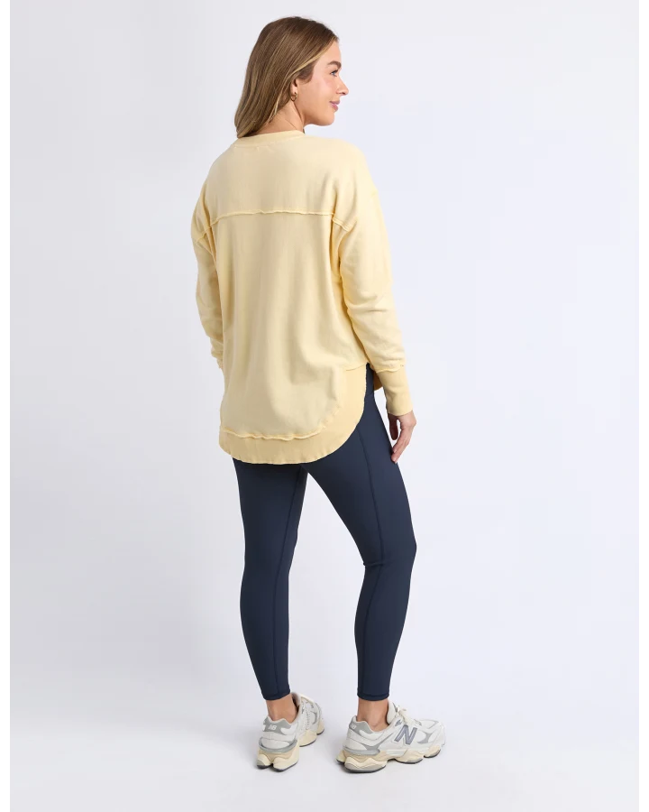 Simplified Metallic Crew - Lemon