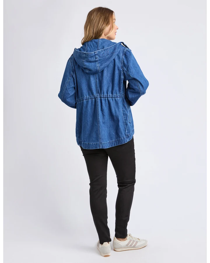 Kingston Anorak - Mid Blue