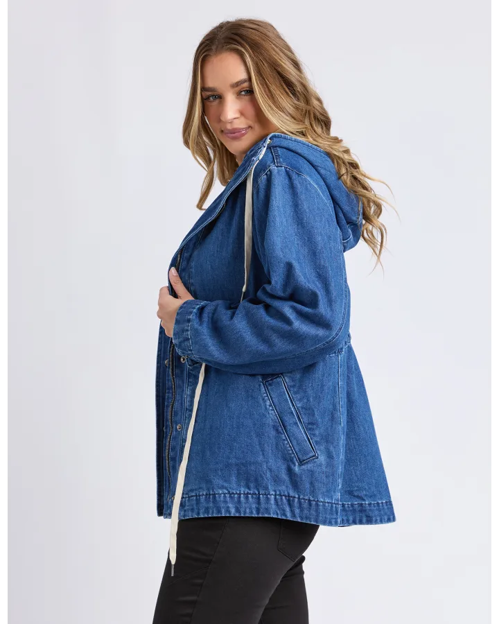 Kingston Anorak - Mid Blue