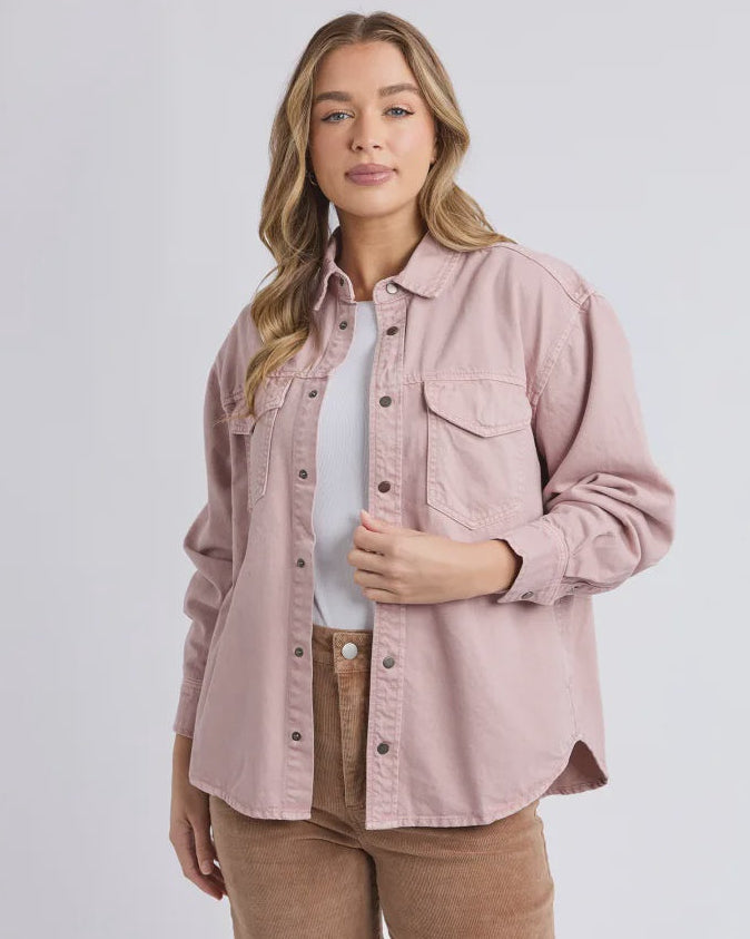 Daisy Overshirt - Pink