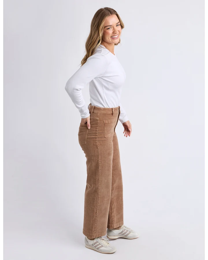 Henrietta Cord Pant - Tan