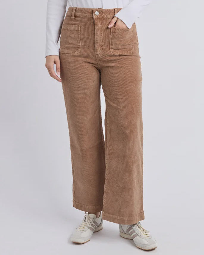Henrietta Cord Pant - Tan