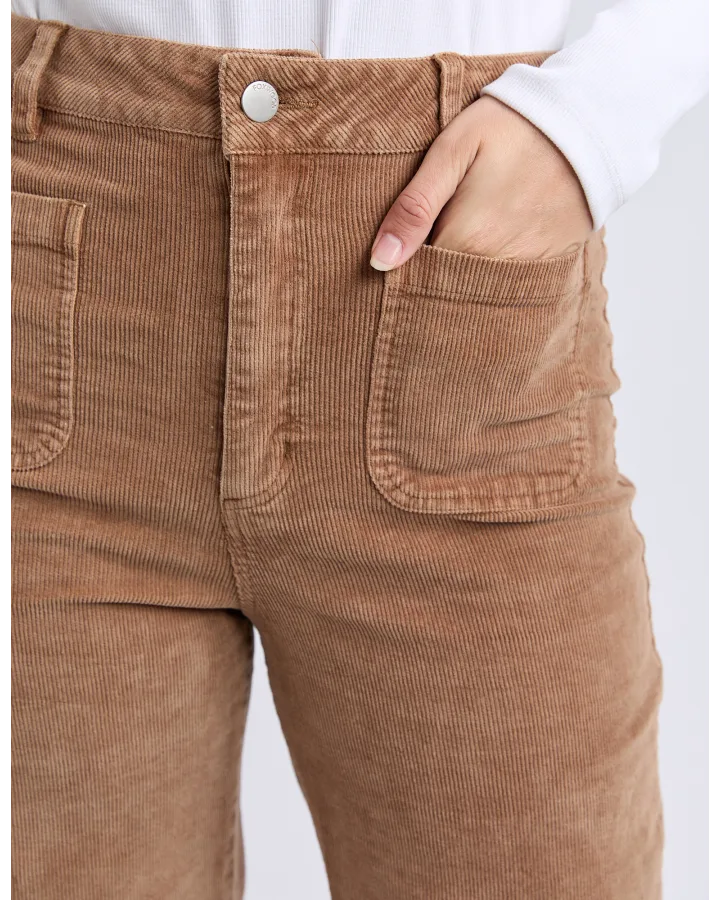 Henrietta Cord Pant - Tan