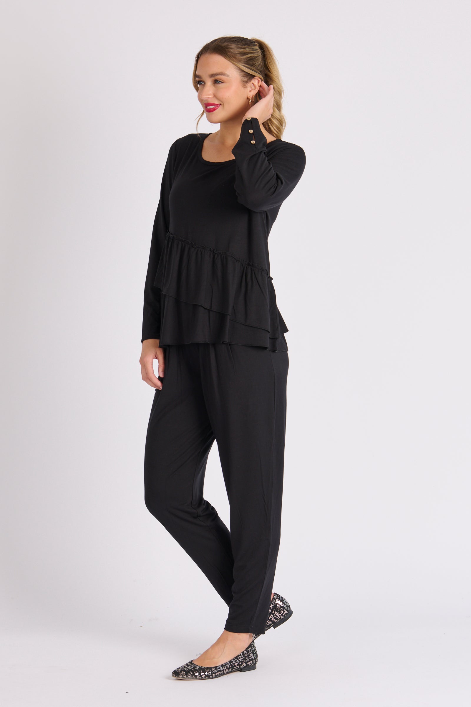 Flounce Top