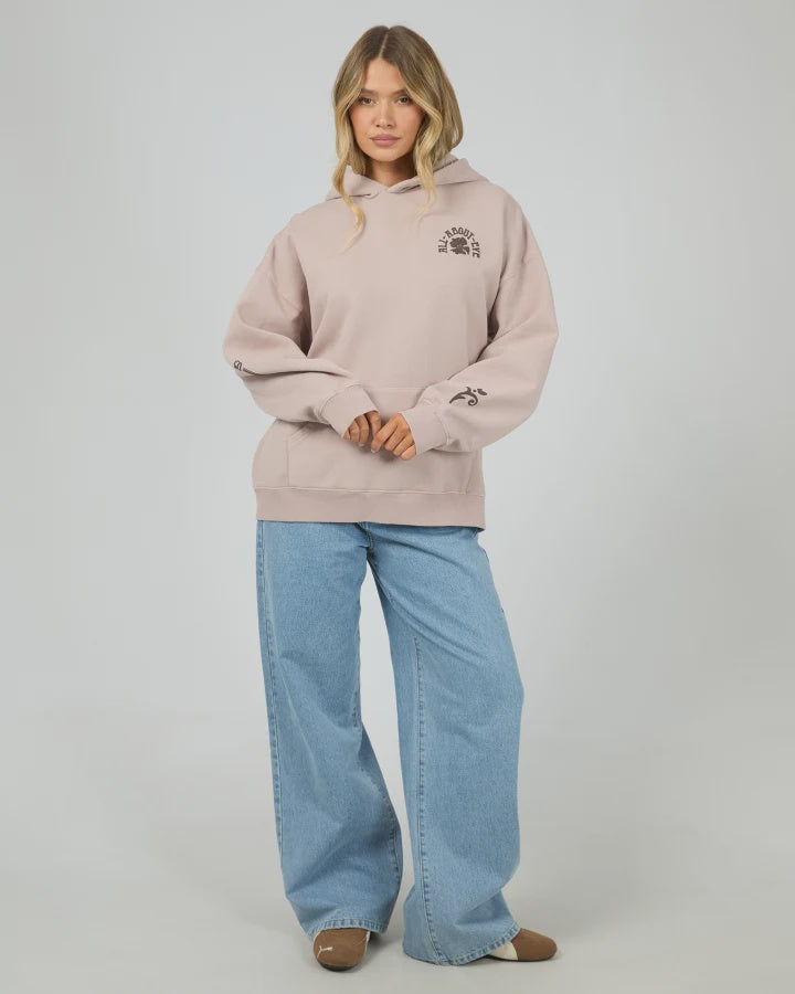 Flower Co Relaxed Hoodie