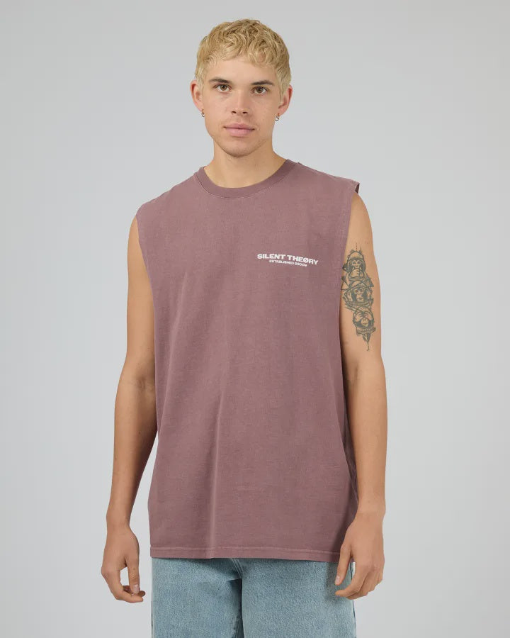 Essential Theory Muscle Tee - Vino