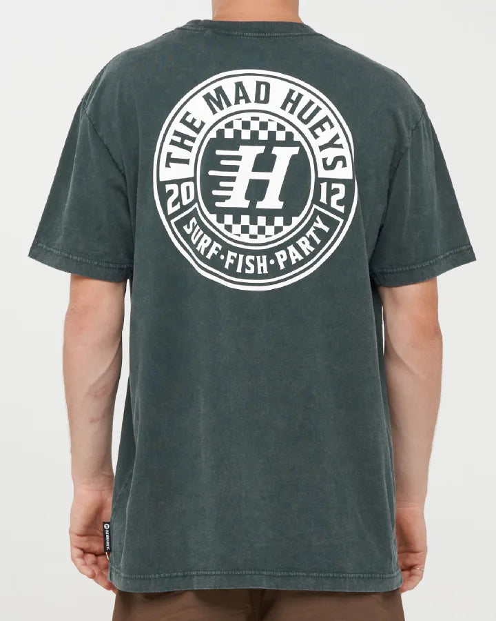 Checker Hueys Tee