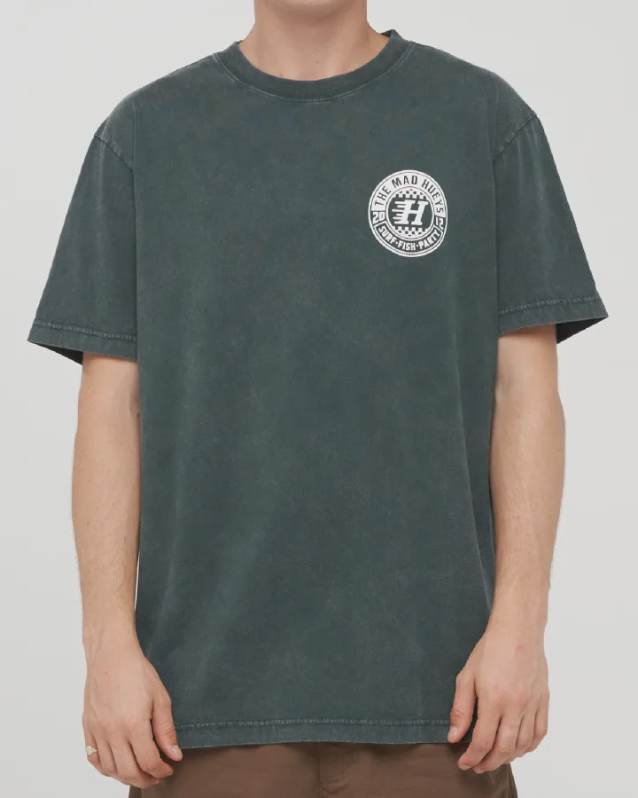Checker Hueys Tee