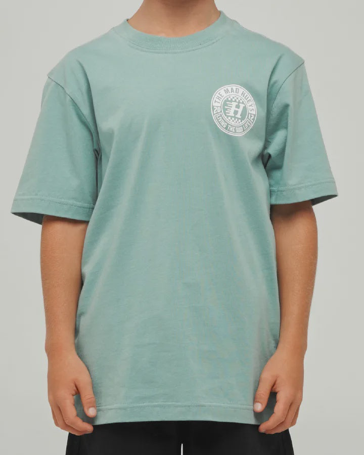 Checker Hueys Tee - Youth