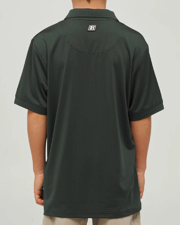 Hueys Parallel S/S Polo - Teen