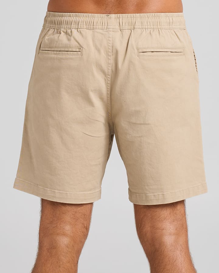 YOUTH STRANDED CHINO SHORT-TAUPE