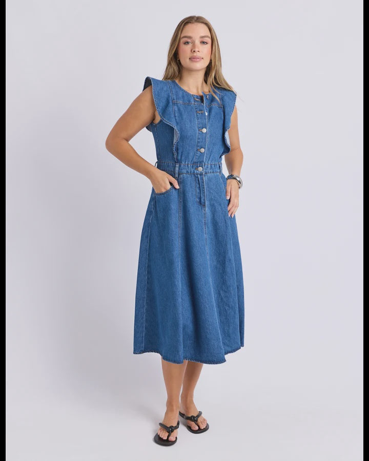 AMITY DENIM DRESS