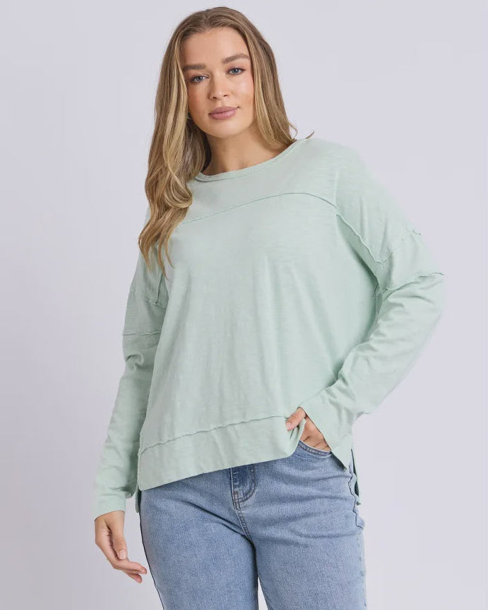 Jayne Throw On Top - Mint